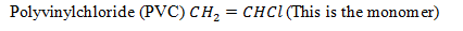 Form 6 Chemistry – ORGANIC CHEMISTRY 1.1 -POLYMERS