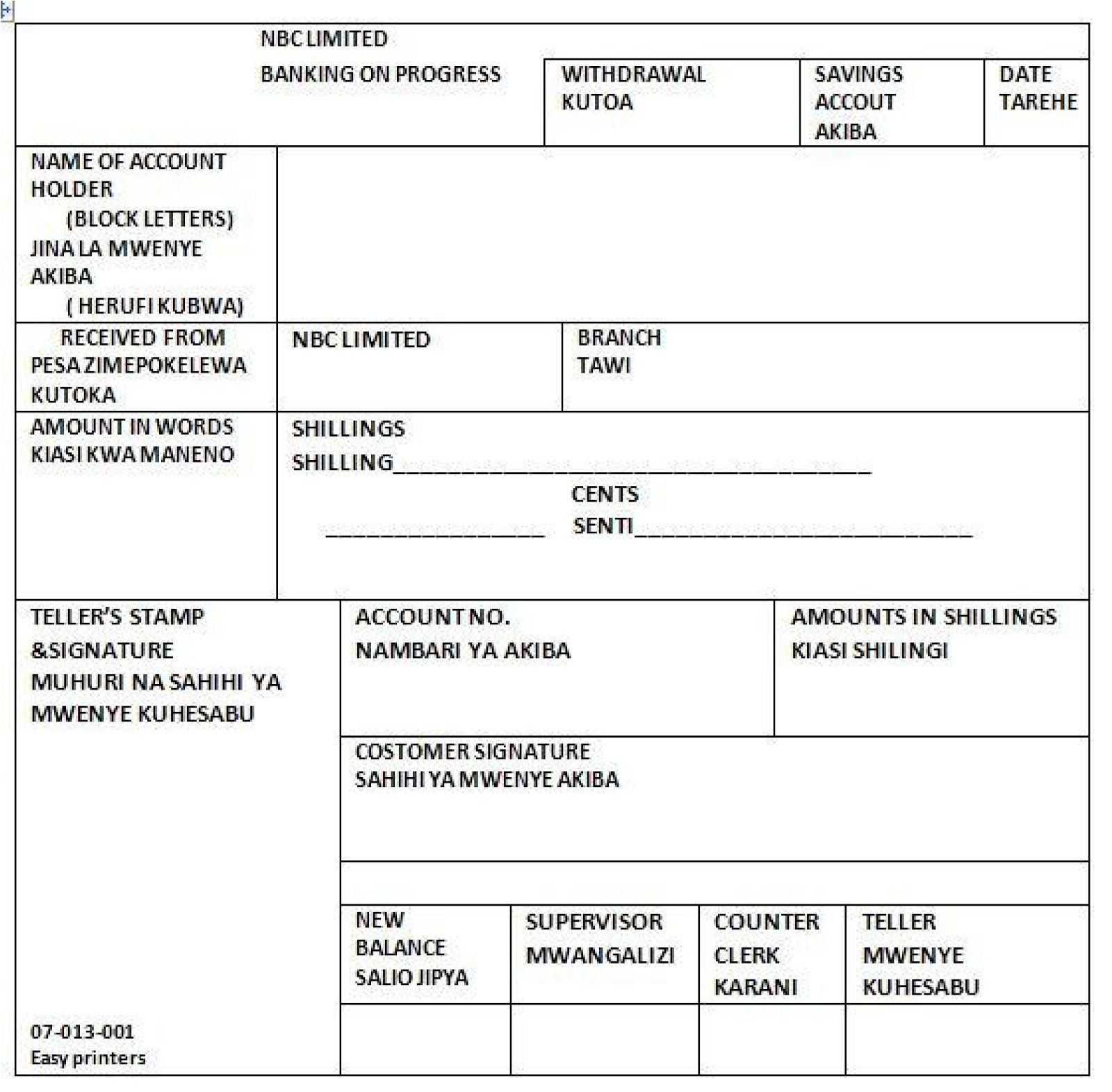 LITERATURE FORM 1 – WRITING A VARIETY OF TEXTS