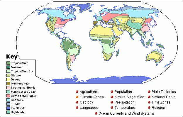 Form 4 Geography – NATURAL REGIONS OF THE WORLD